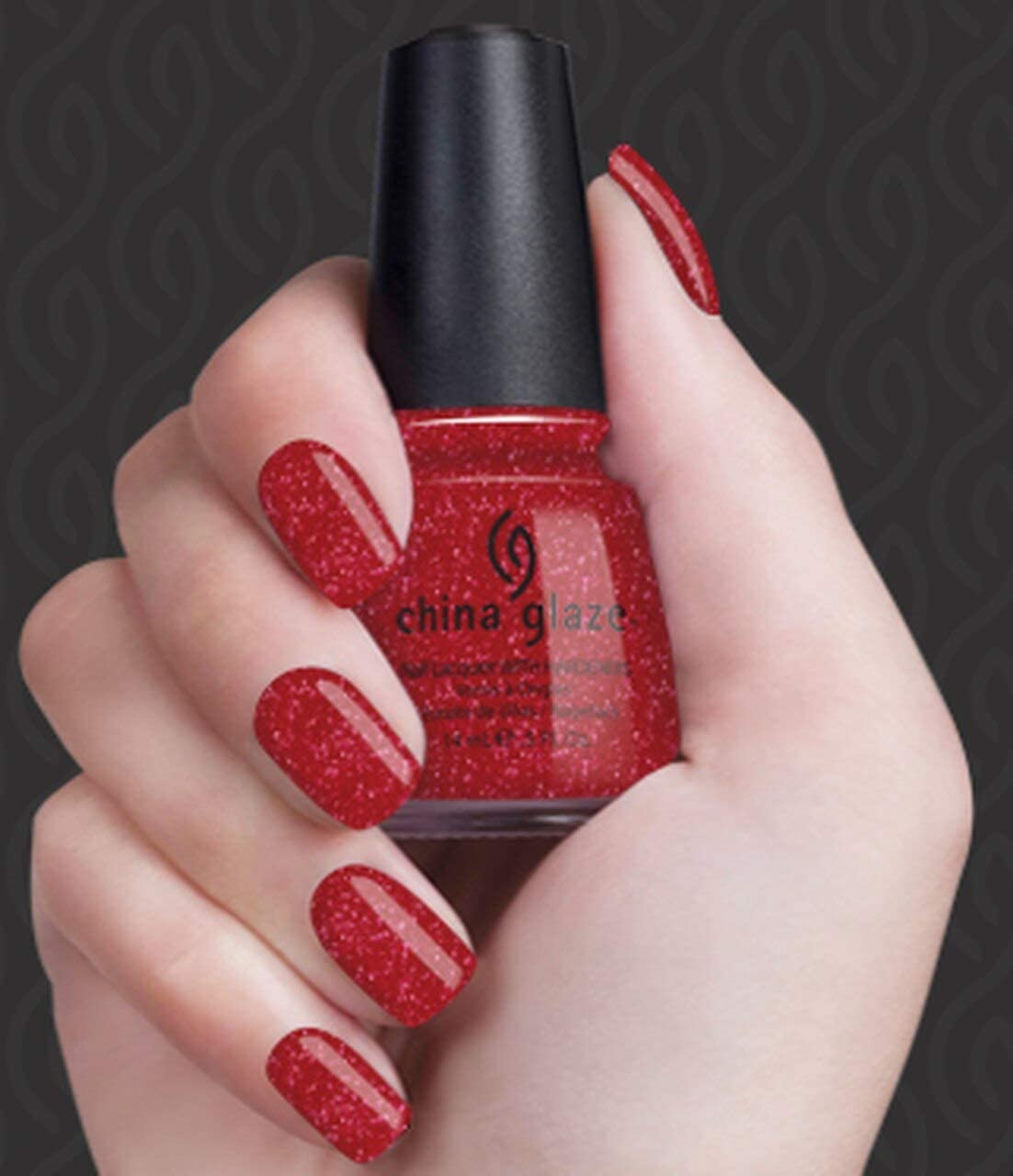 Dark Slate Gray China Glaze Nail Polish, Ruby Pumps 182