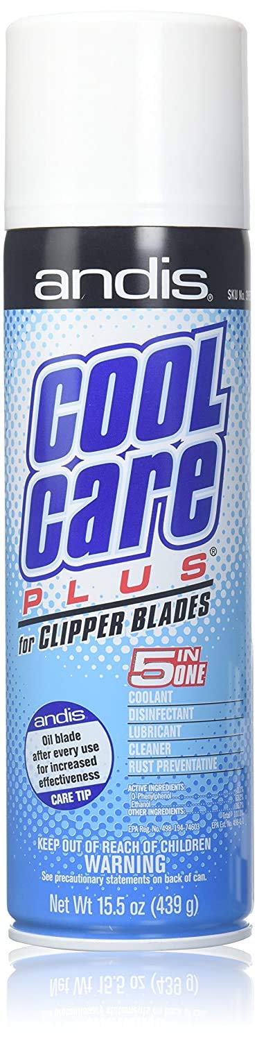 White Smoke Andis DPD Cool Care Plus 5 in 1 for Clipper Blades - 15.5 Ounce