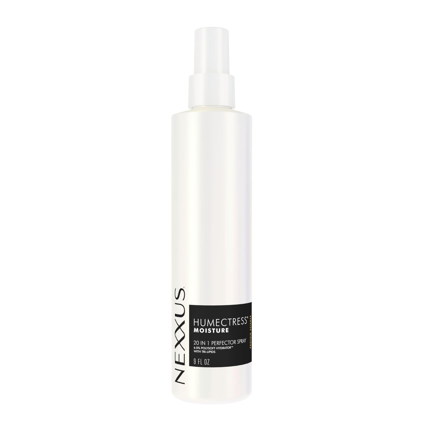 Lavender Nexxus Humectress Hair Conditioner 20-in-1 Perfector Leave In Spray for Dry Hair Powered by Polysoft Hydrator Technology with Tri-lipids 9 oz
