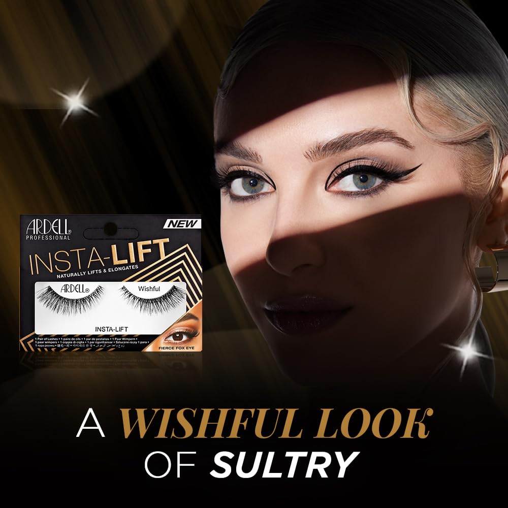 Black Ardell Insta-Lift Wishful Lashes