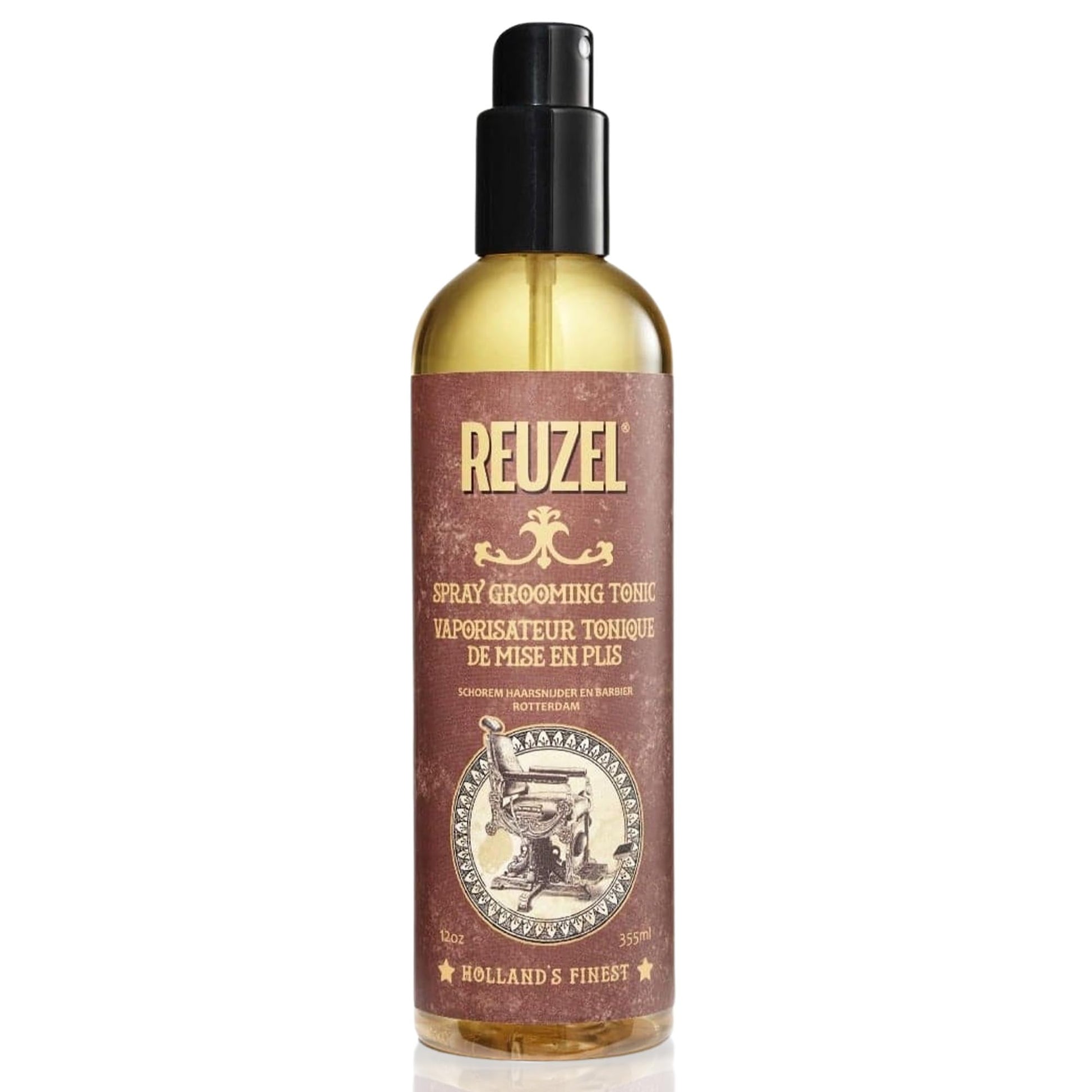 White Smoke Reuzel Spray Grooming Tonic, Long Lasting, Natural Feeling, 12 oz