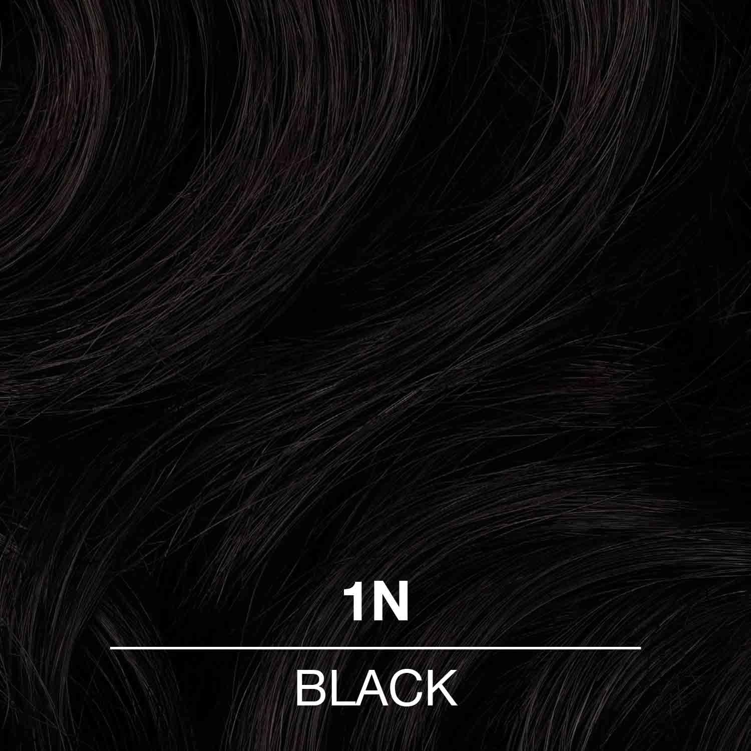 Black COLORCHARM Permanent Liquid Hair Color | 1N Black | Up to 100% Gray Coverage | 1.42 Fl Oz