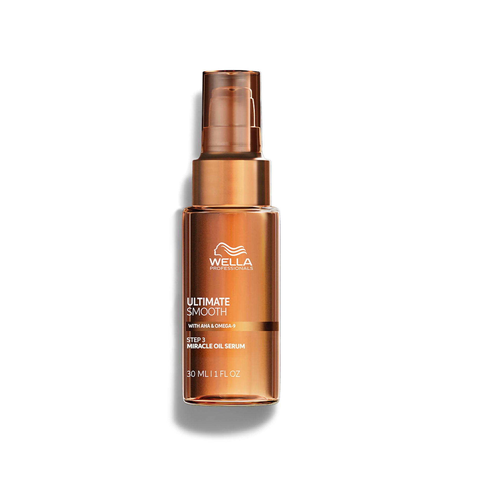 White Smoke Wella Professionals ULTIMATE SMOOTH Miracle Oil Serum for Dry, Dull & Frizzy Hair | With Squalane & Omega 9 | 1 Fl Oz