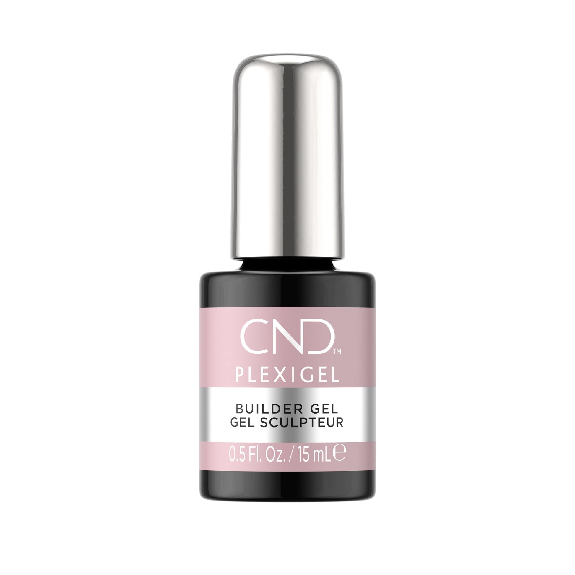 White Smoke CND Plexigel Color Builder, Clearly Pink, 0.5 fl oz