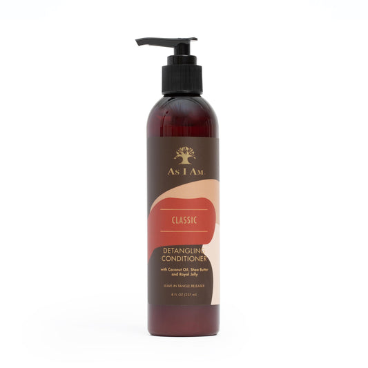 White Smoke As I Am Detangling Conditioner Leave-in Tangle Releaser 8 Ounce
