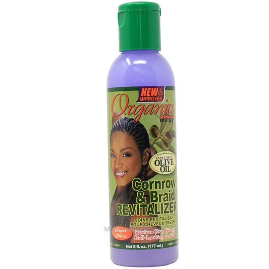 White Smoke Africa's Best Organincs Cornrow & Braid Revitalizer, 6 Ounce