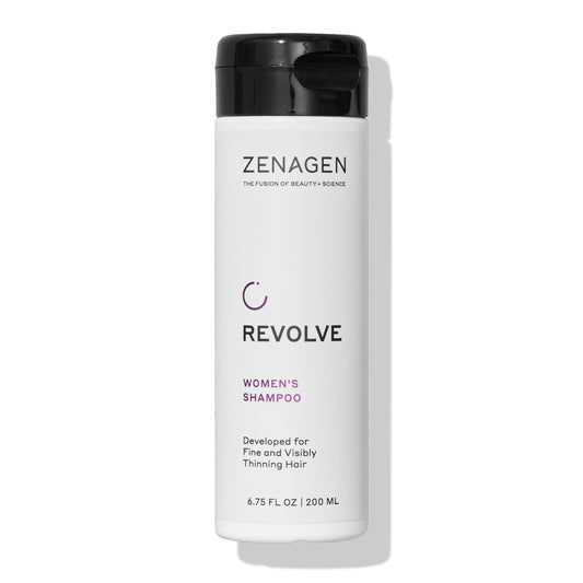 Lavender ZENAGEN Revolve Women's Thickening Shampoo | Supports Appearance of Fuller, Healthier-Looking Hair, Developed for Fine & Visibly Thinning Hair, Plant-Based, 5-Minute Treatment, 200 mL / 6.75 oz