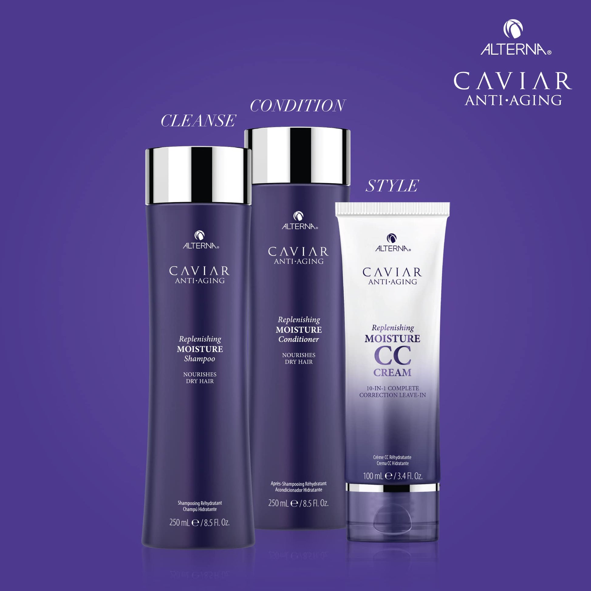 Dark Slate Blue Alterna Caviar Anti-Aging Replenishing Moisture CC Cream, 5.1 Ounce (Pack of 1)