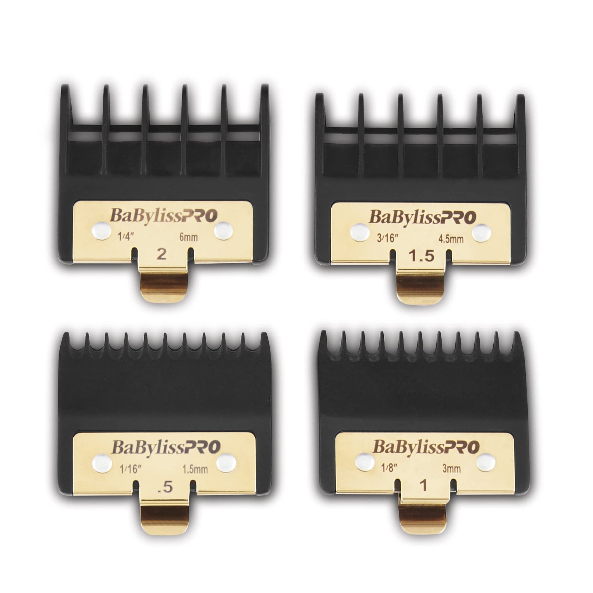 White Smoke BaBylissPRO Premium Trimmer Guards for FX797,FX787, FX726
