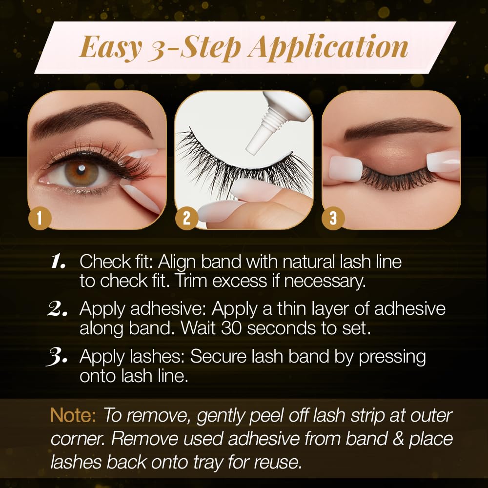 Black Ardell Insta-Lift Wishful Lashes