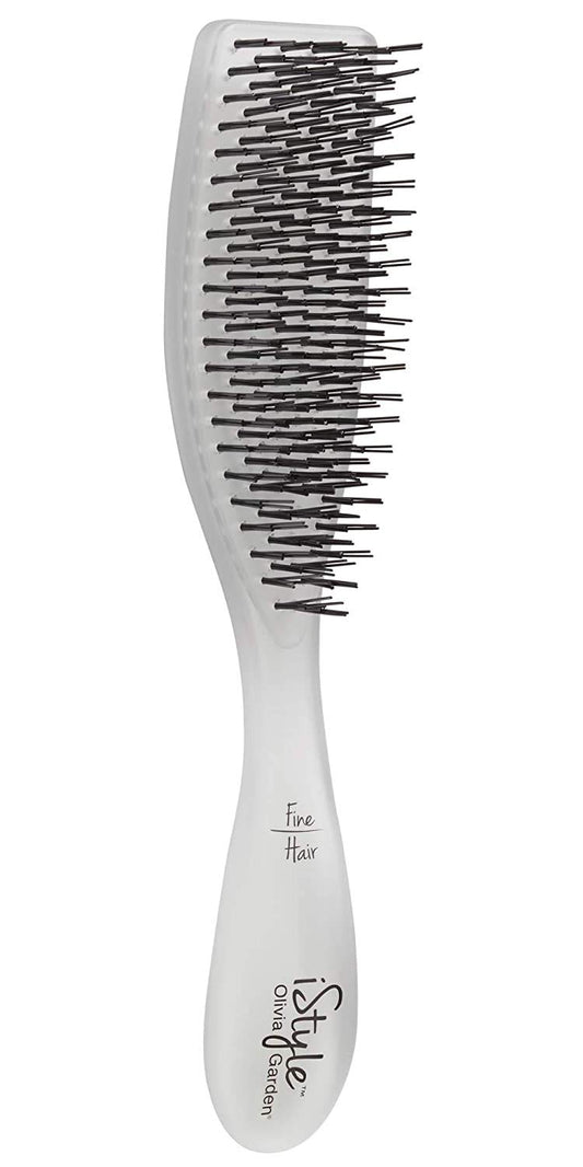 White Smoke Olivia Garden iStyle Hair Brush (Fine)