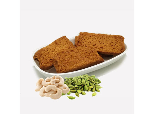 White Smoke Chai-break Maska Suji Rusk/Toast/Premium/Long /Crunchy Rusk/Mouth-Watering Butter Toast-850g(850g*1Pac)