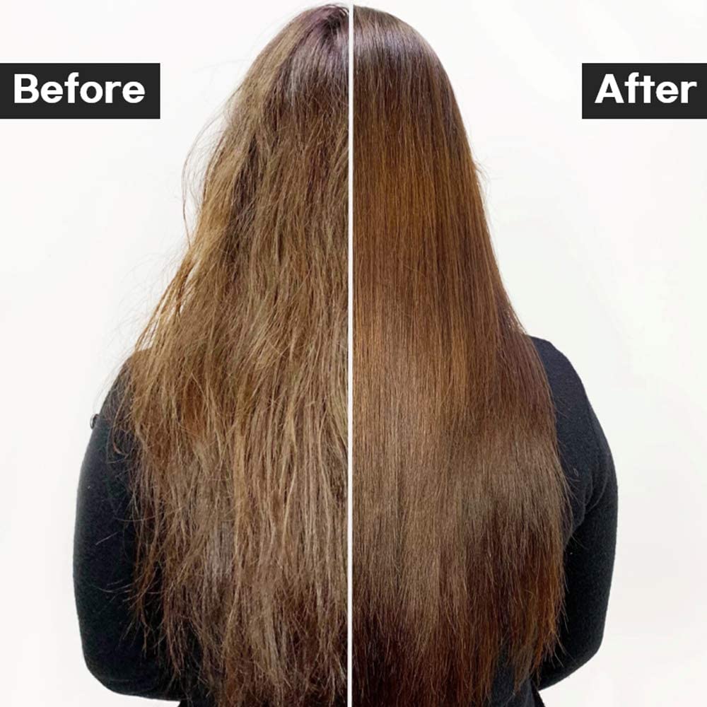 White Smoke eZn Dr.BOND Keratin Treatment Damaged Hair Professional Salon Care Contain Collagen Protein, Bilberry Fruit, Sugarcane, Rosemary Extract 8.4oz / 250ml