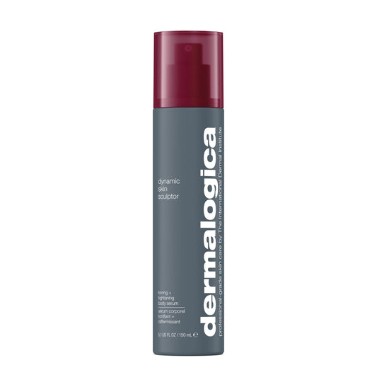 Dim Gray Dermalogica Dynamic Skin Sculptor Body Serum, Firimg and Hydrating Body Sculping Lotion - Tightens, Tones, and Sculpts Skin, 5.1 fl oz