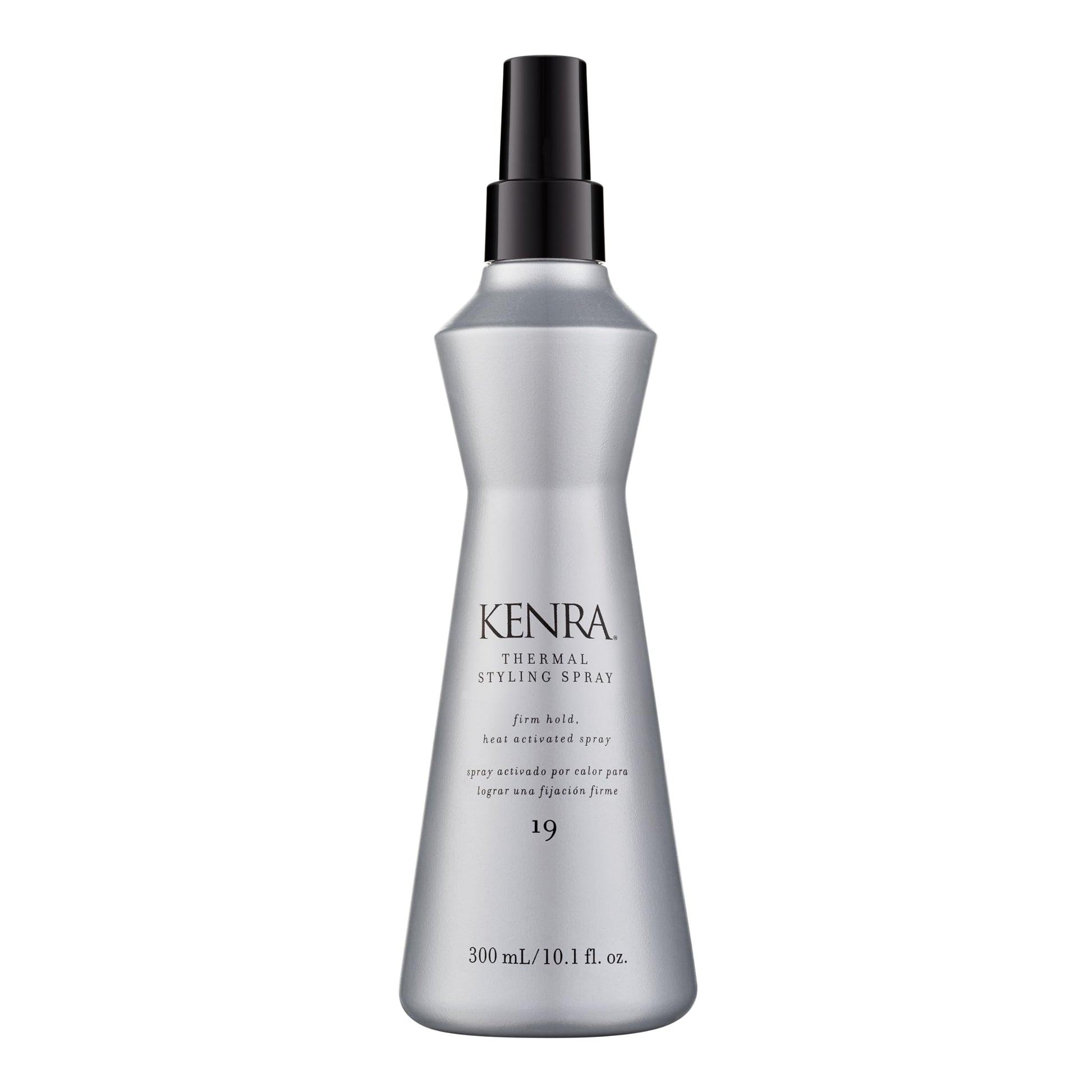 White Smoke Kenra Professional Thermal Styling Spray 19 | Heat Protection | Firm Hold Heat-Activated | Tames Frizz, Flyaways & Adds Shine | All Hair Types | 10 fl. Oz