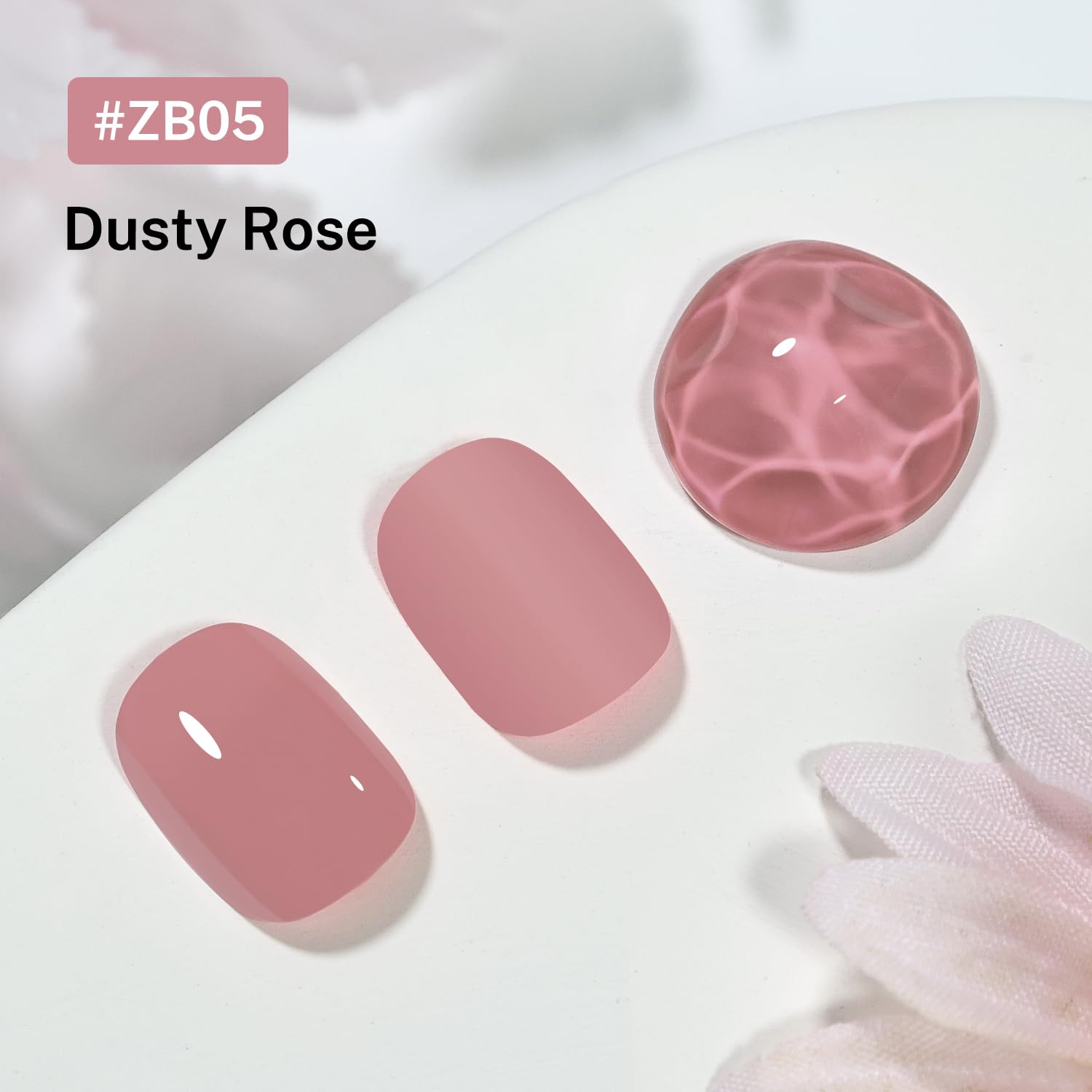 Lavender OpenLive 16.5ml Dusty Rose Nail Polish Large Volume Quick Drying Light Pink Nail Polish, Fast Drying and Long Lasting Color Nail Art DIY Home Manicure Gift for Women
