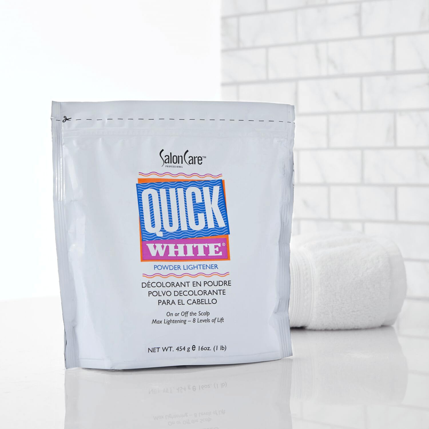 Lavender Salon Care Quick White Powder Lightener 1 lb