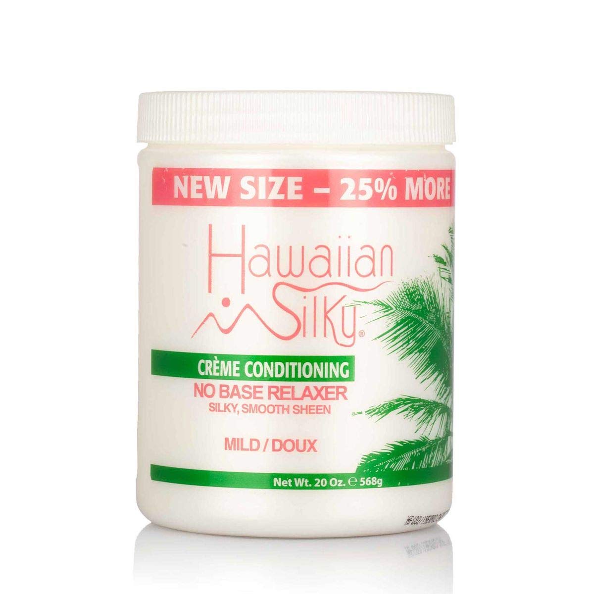 White Smoke Hawaiian Silky 30008 no base relaxer, mild, White, 20 Ounce
