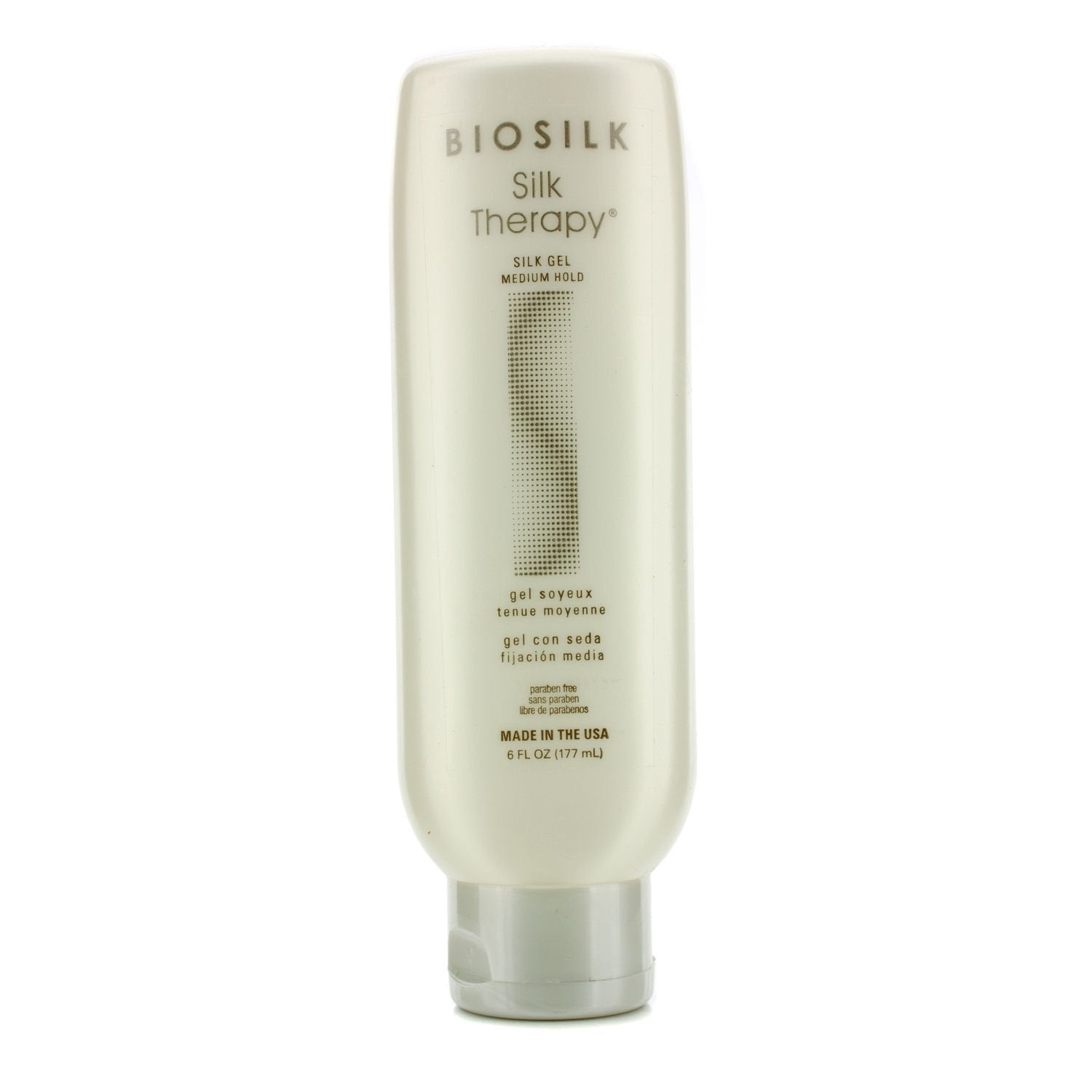 Antique White BioSilk Silk Therapy Silk Gel - Paraben and Gluten Free, 6 oz.