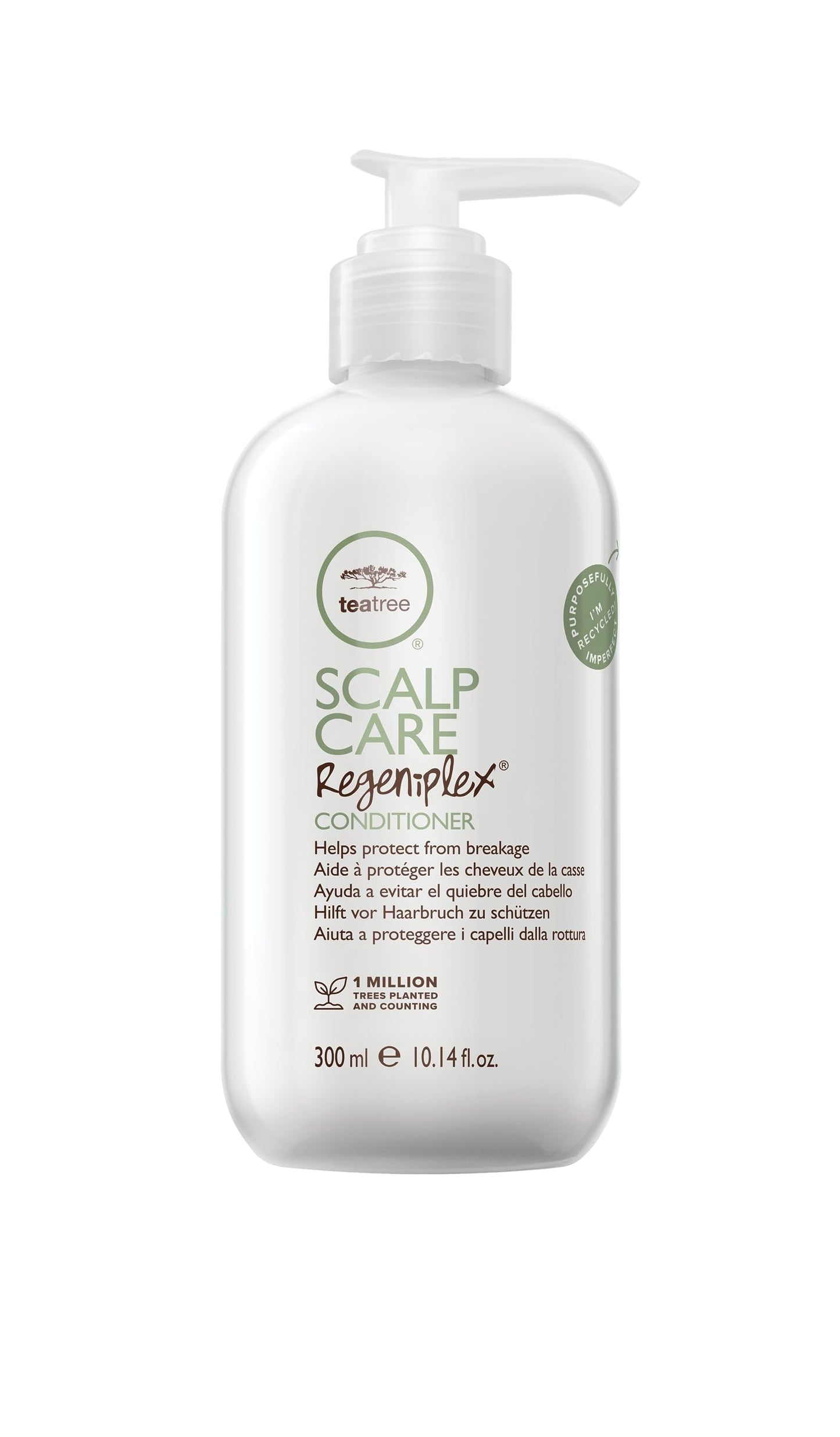 White Smoke Tea Tree Scalp Care Regeniplex Conditioner, Thickens + Strengthens, For Thinning Hair, 10.14 fl. oz.