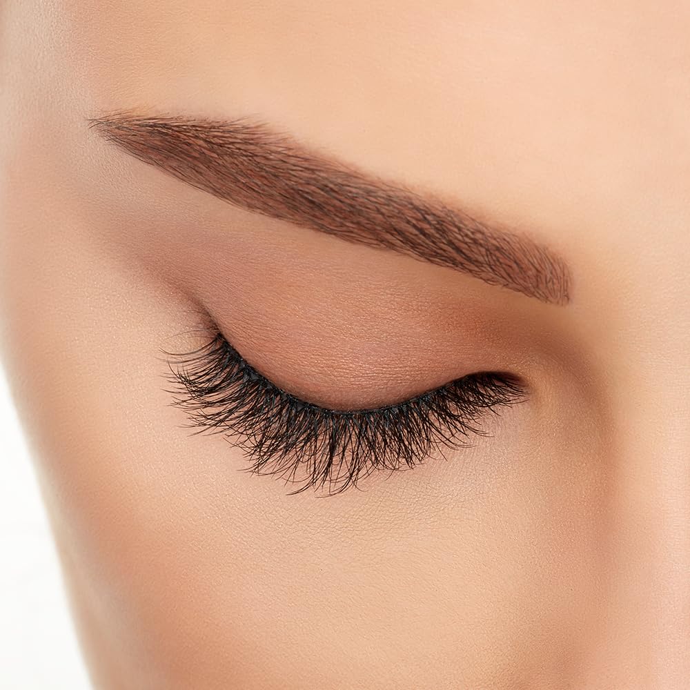 Tan Ardell Naked Strip Lashes 421 – Natural-Looking, Long-Lasting False Eyelashes with Invisiband for Seamless Blend, 4 Pairs, 1-Pack