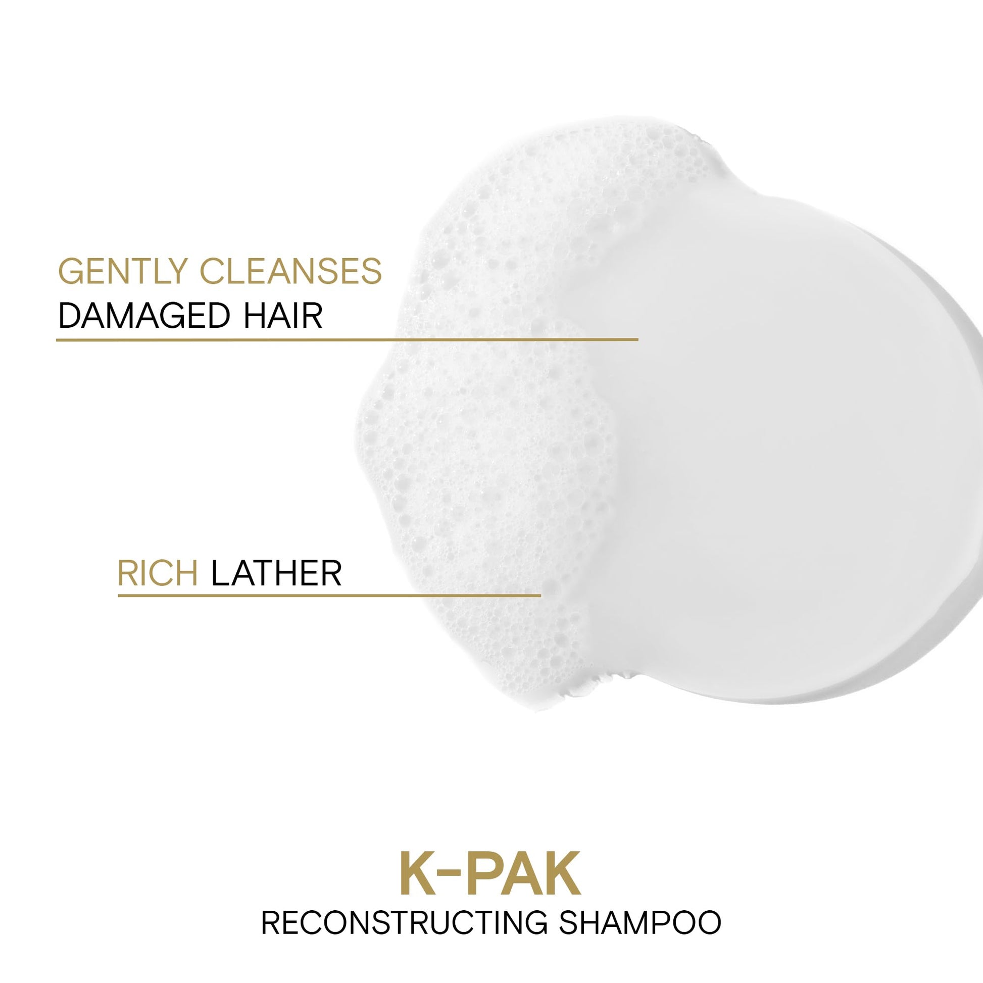 White Smoke Joico K-PAK Daily Reconstructing Shampoo | For Damaged Hair | Repair & Prevent Breakage | Boost Shine | With Keratin & Guajava Fruit Extract | 33.8 Fl Oz