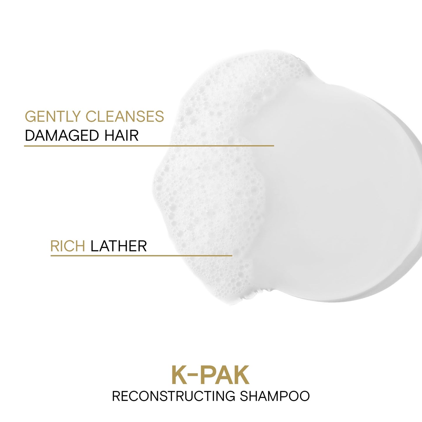 White Smoke Joico K-PAK Daily Reconstructing Shampoo | For Damaged Hair | Repair & Prevent Breakage | Boost Shine | With Keratin & Guajava Fruit Extract | 10.1 Fl Oz