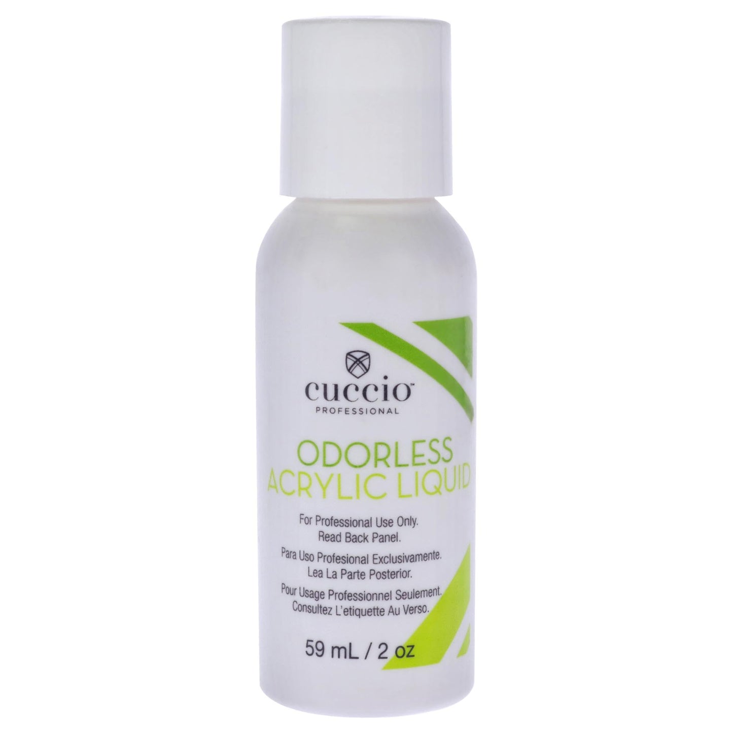 Light Gray Cuccio Pro Odorless Acrylic Liquid 2 Oz