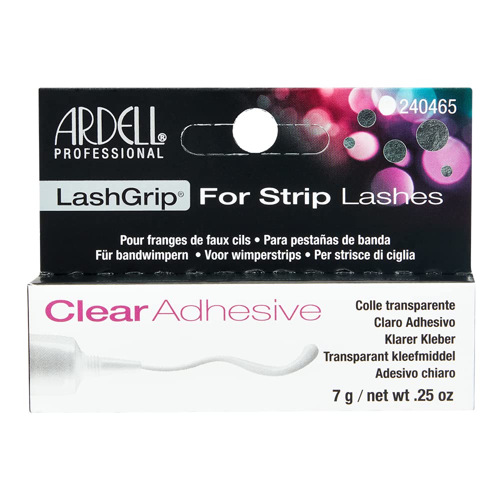 White Smoke Ardell Lashgrip Strip Adhesive, Clear, 0.25 Ounce