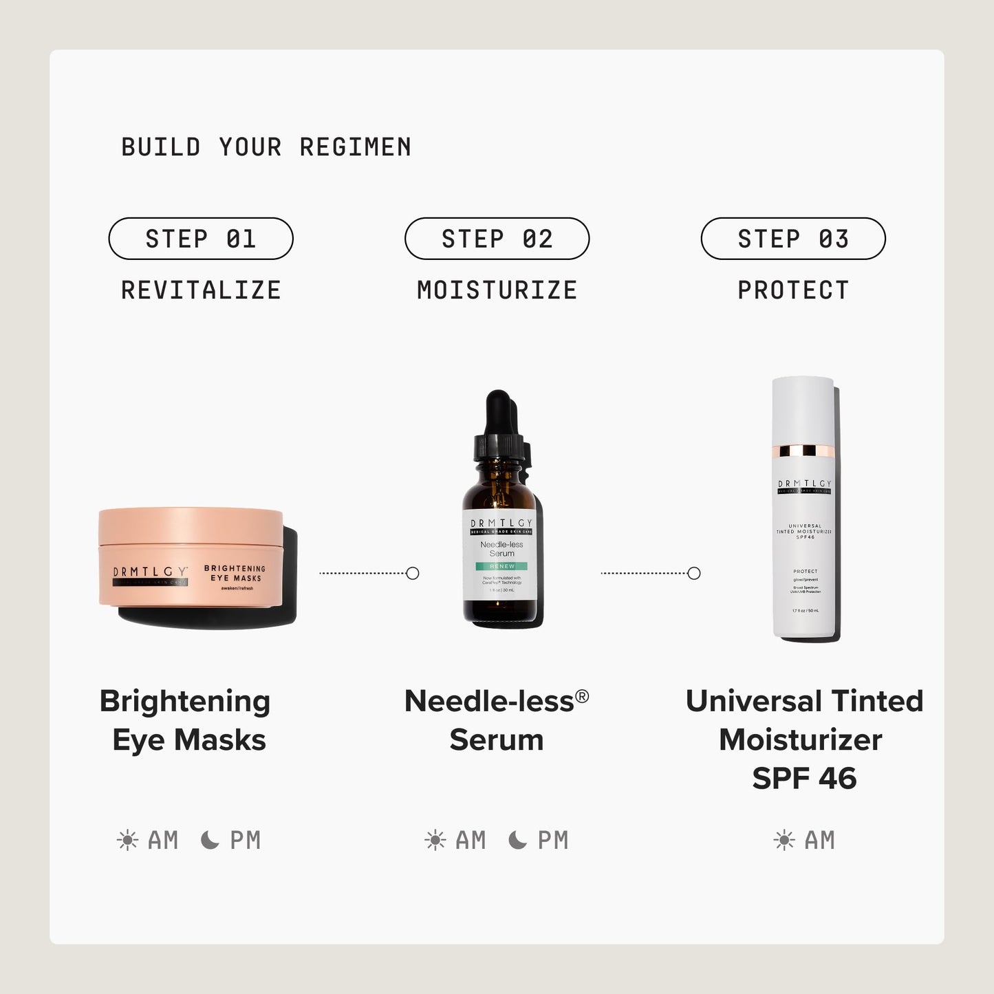 White Smoke DRMTLGY Universal Tinted Moisturizer SPF 46 – Hydrating Dewy Tinted Sunscreen for Face with Zinc Oxide & Octinoxate – Niacinamide & Hyaluronic Acid – Broad Spectrum Lightweight Daily SPF, 1.7 oz