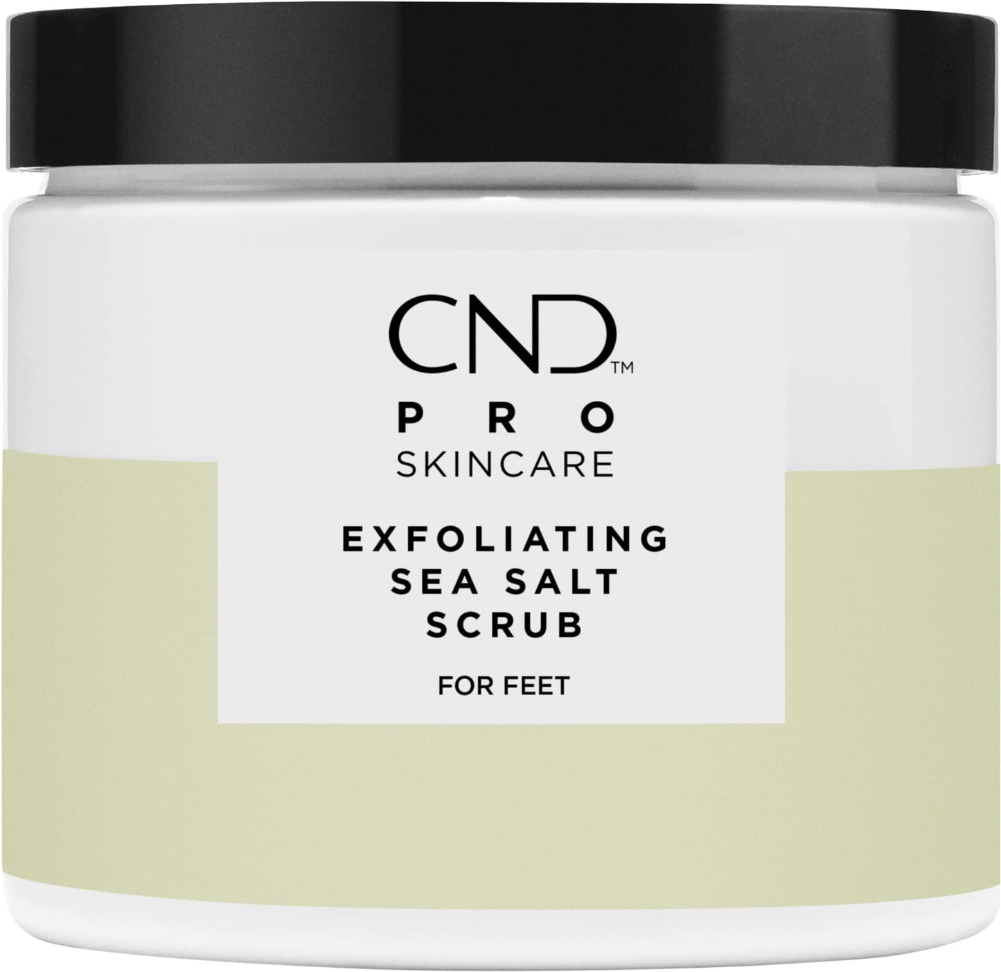 Lavender CND Pro Skincare Exfoliating Sea Salt Scrub for Feet, 54 oz.