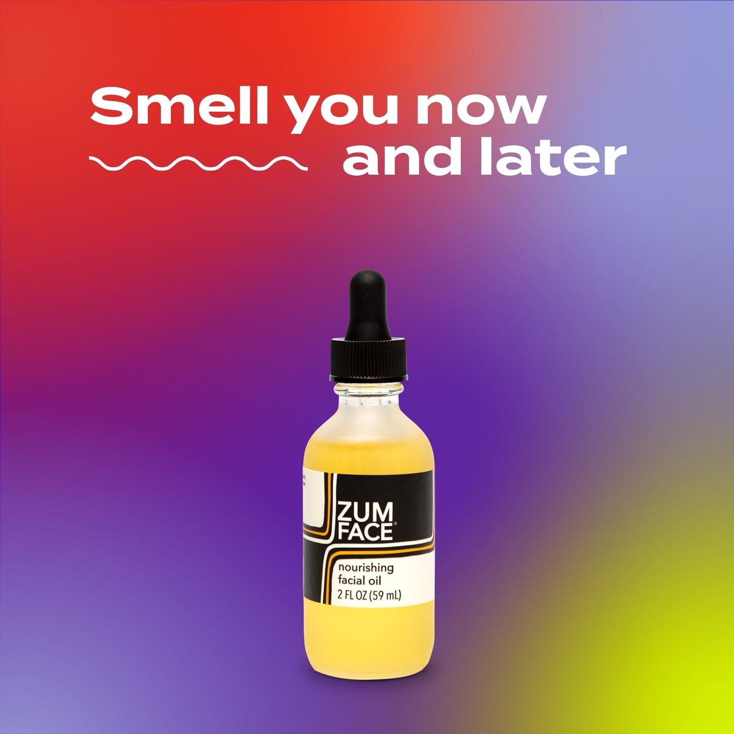 Medium Purple Indigo Wild Zum Face Nourishing Face Oil - Hydrating Face Moisturizer - Skin Oil Made with Shea Butter & Meadowfoam Seed Oil - Beauty & Personal Care - Lavender, Geranium & Rosemary Scent - 2 fl oz