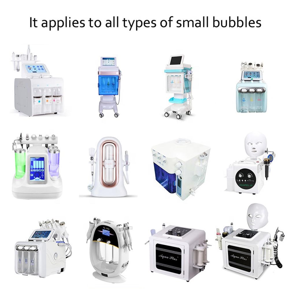 White Smoke WONDER POINT Aqua Peeling Solution, Salon Professional Premium Dermabrasion Facial Special Serum, Skin Care For Facial Small Bubble Machine 400ml(6 Bottles)
