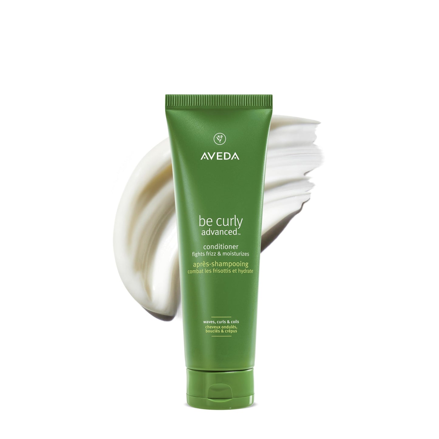 White Smoke Aveda Be Curly Advanced Conditioner | Adds Moisture and Definition to Curly, Coily, Wavy Hair |Detangles and Fights Frizz | Silicone Free | 97% Naturally Derived*, 8.5 Fl Oz