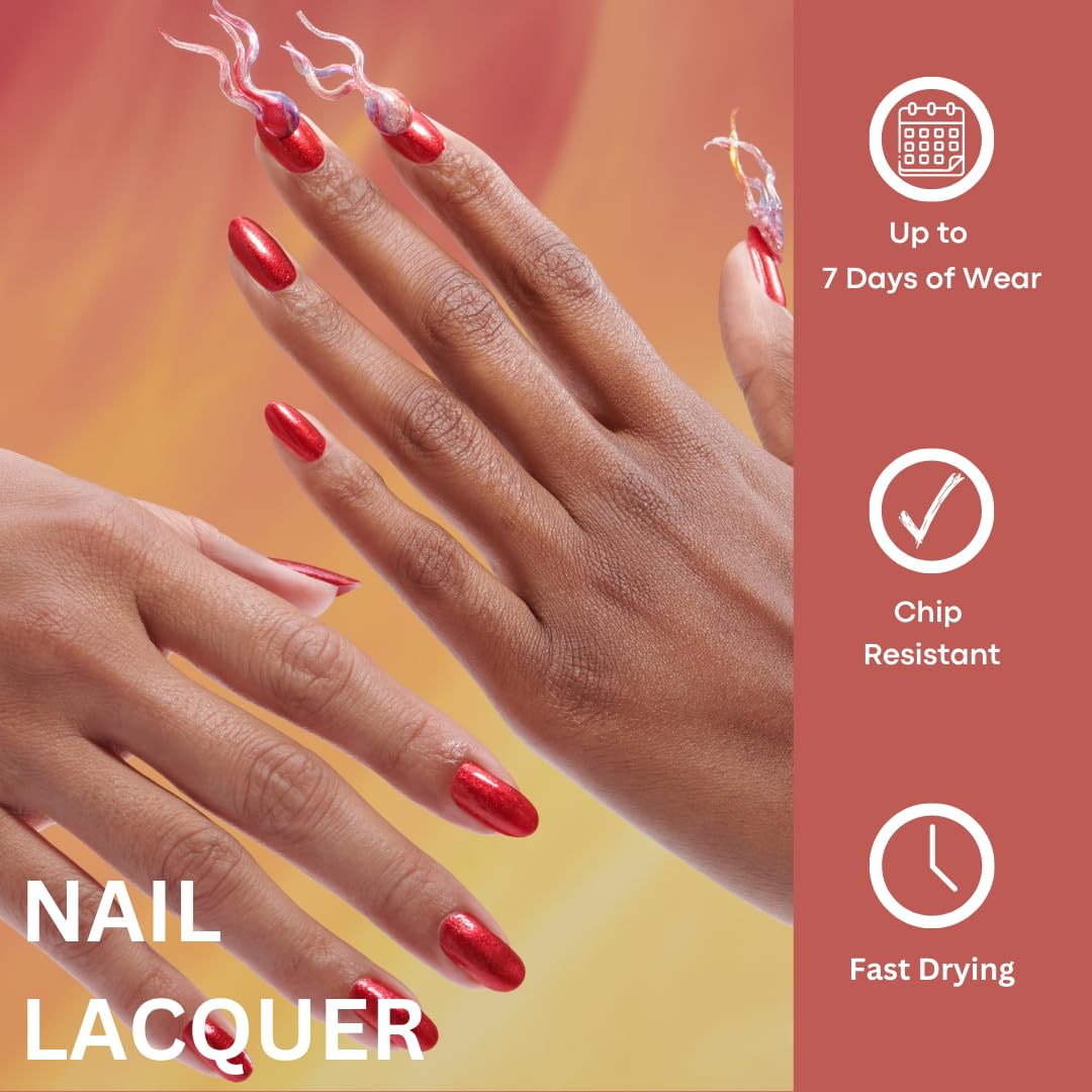 Maroon Bundle of OPI Nail Lacquer, Suzi Needs A Loch-Smith + OPI Nail Lacquer, Black Onyx, Cincinnati, 0.5 fl oz