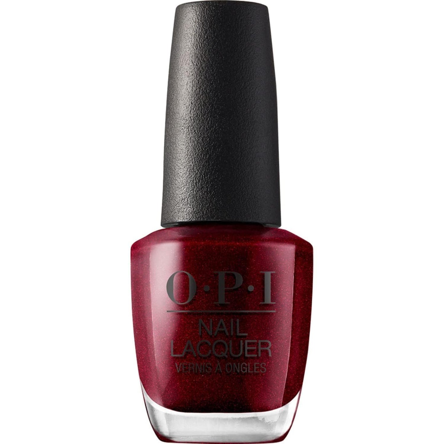 White Smoke OPI Nail Lacquer I'm Not Really a Waitress | Opaque Dark Red Pearl Chip Resistant Nail Polish | Fast Drying, Streak Free