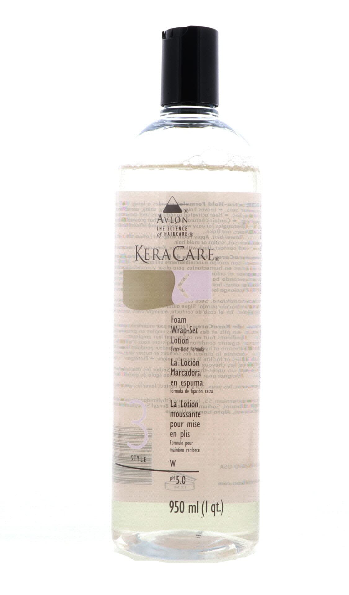 White Smoke Avlon Keracare Foam Wrap Set Lotion Extra, 32 Ounce