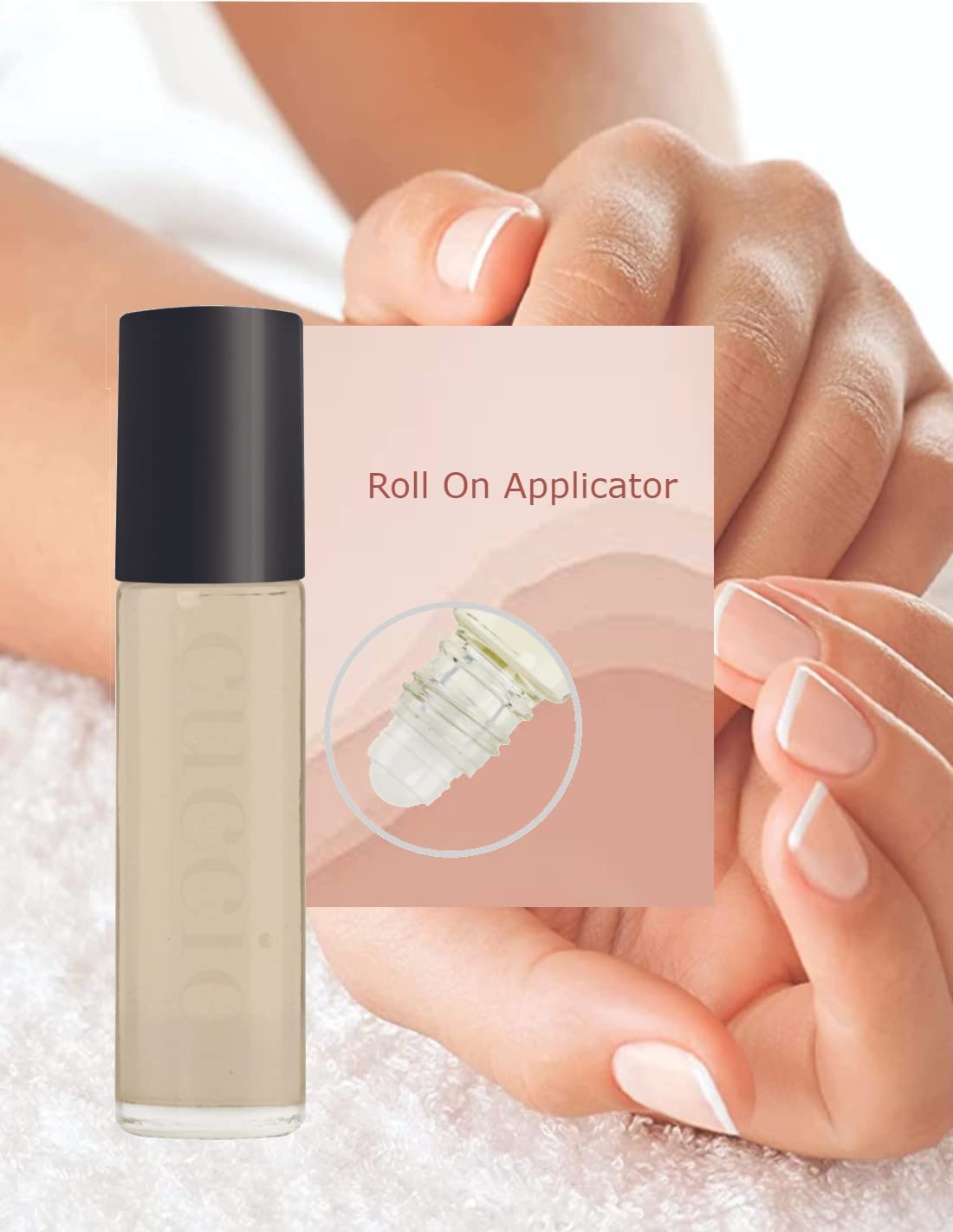 White Smoke Cuccio Naturale Revitalizing Roll-on Cuticle Oil Vanilla Bean & Sugar 10ml
