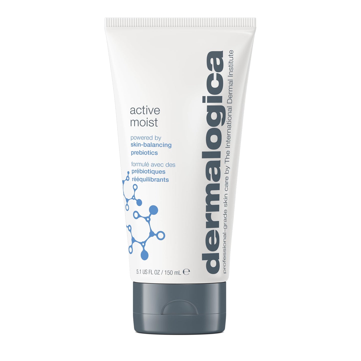 White Smoke Dermalogica Active Moist Face Moisturizer, Oil-Free Lightweight Daily Hydrating Lotion, Helps Improve Skin Texture and Combat Surface Dehydration for Women and Men, 5.1 fl oz