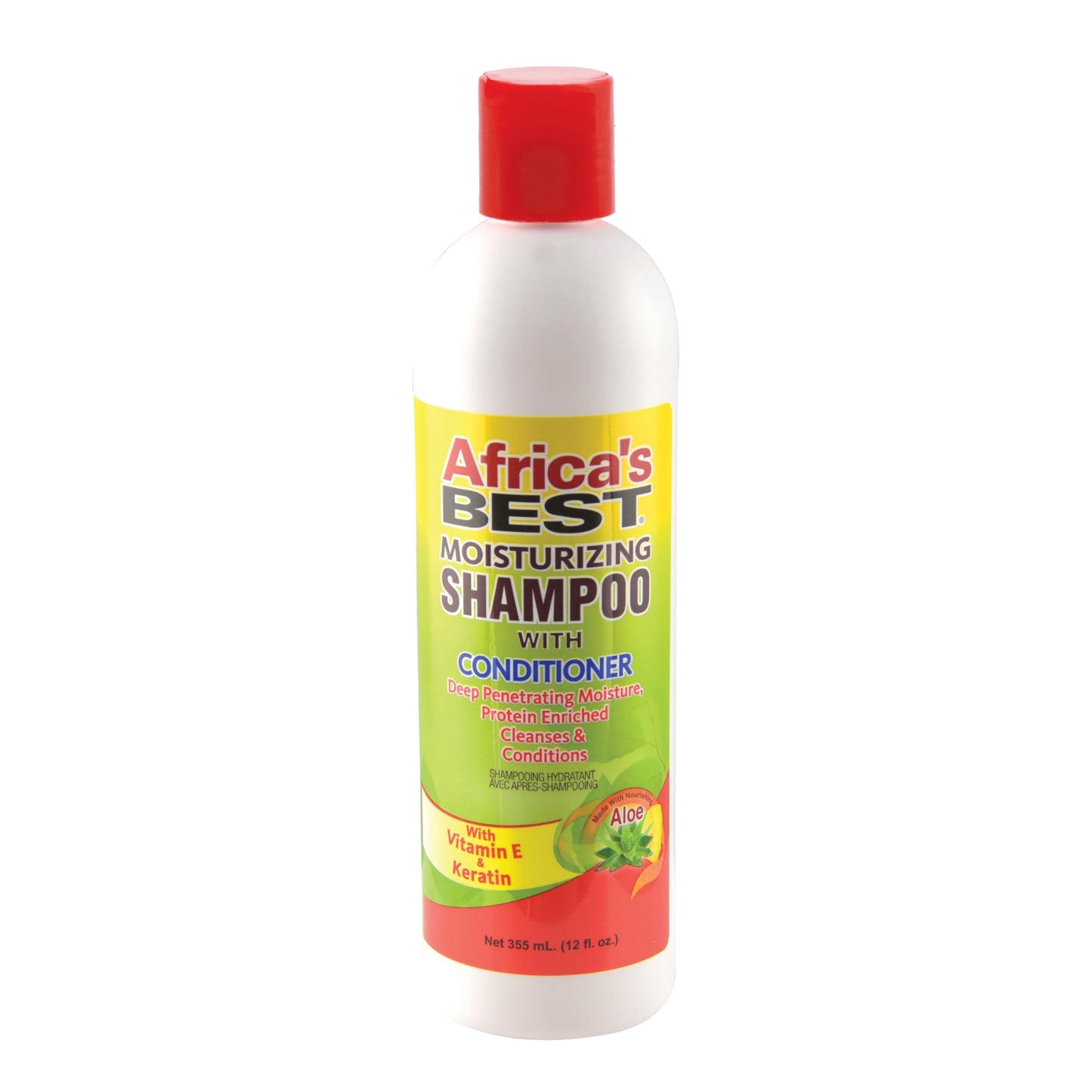 White Smoke Africa's Best Moisturizing Shampoo With Conditioner, 12 Oz,Green,1-108-12-1200