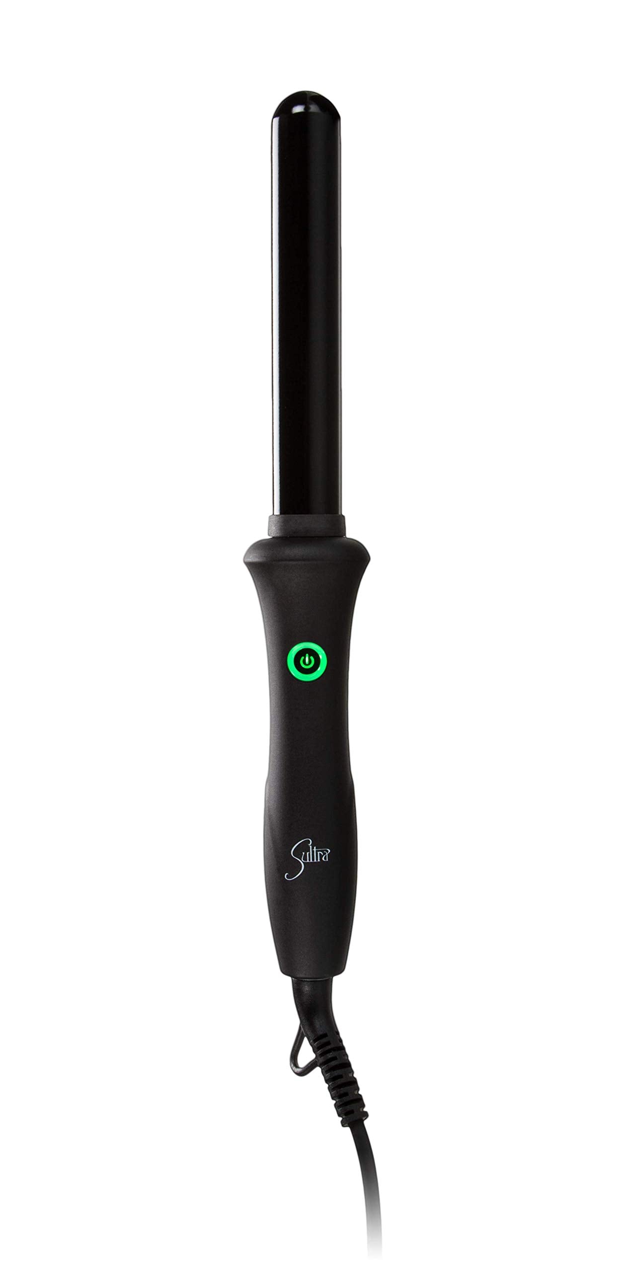 White Smoke Sultra The Bombshell Rod Curling Iron, 1 Inch with Protective Heat Glove