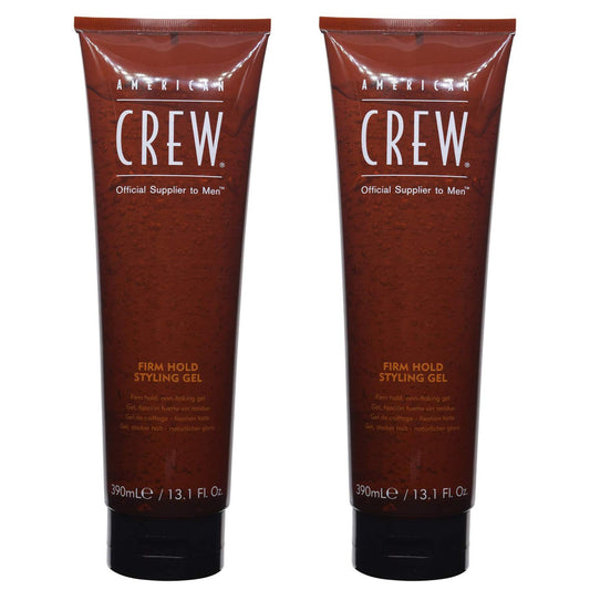 White Smoke American Crew Firm Hold Styling Gel, 13.1 Fluid Ounce (Pack of 2)