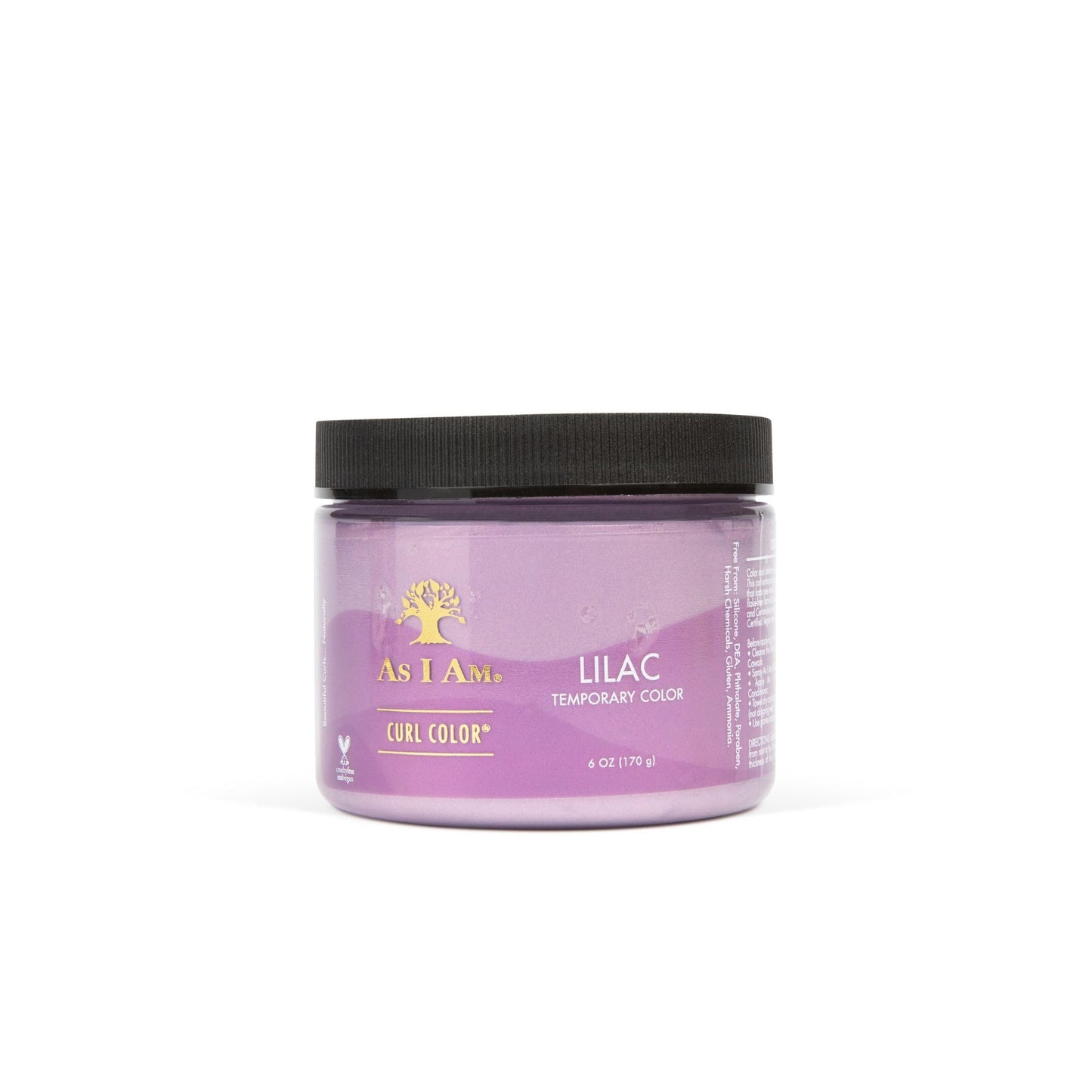 Gray As I Am Curl Color - Lilac - 6 Ounce - Curling Gel - Temporary Color - Medium Hold - Vegan & Cruelty Free