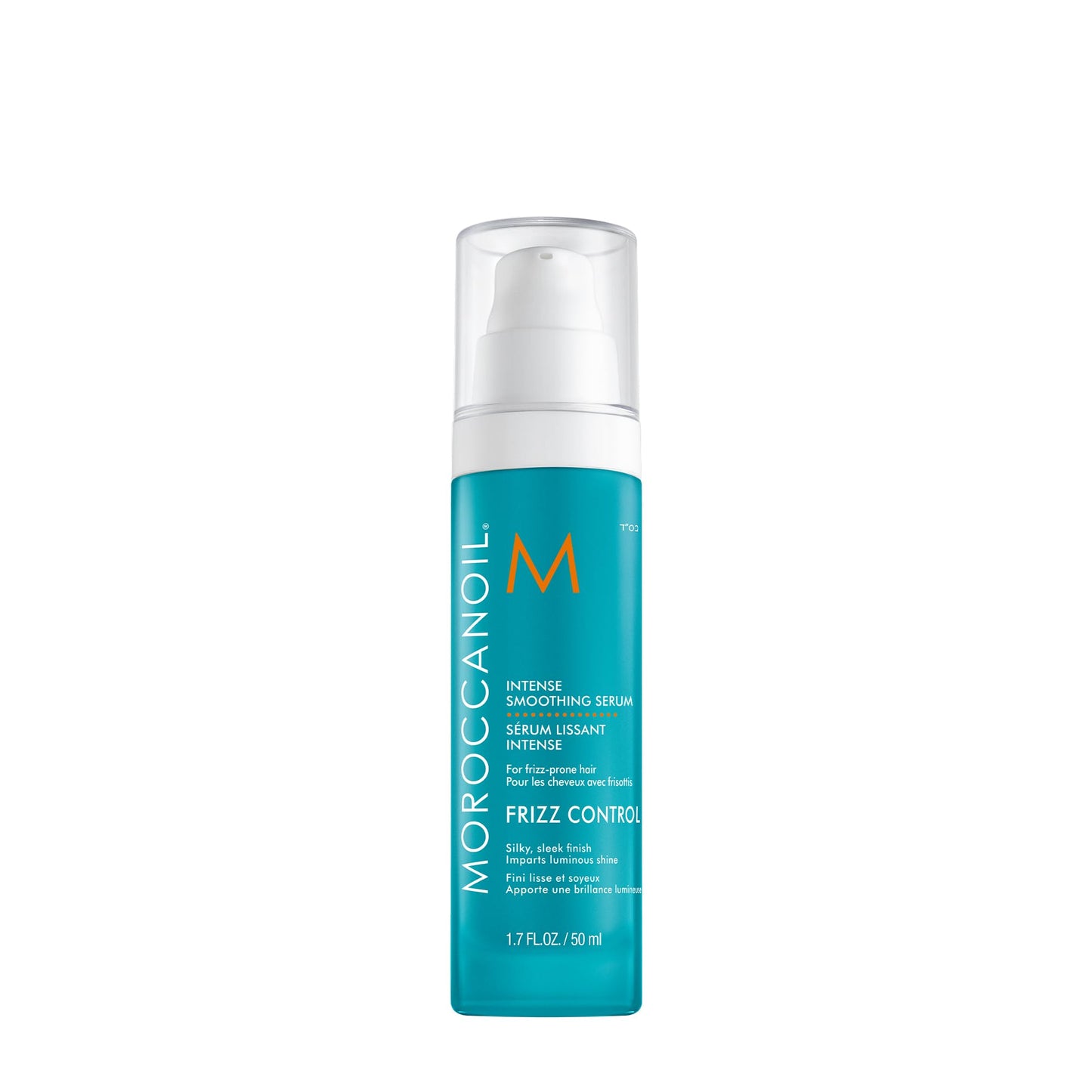 Dark Cyan Moroccanoil Intense Smoothing Frizz Control Serum, 1.7 Fl. Oz.