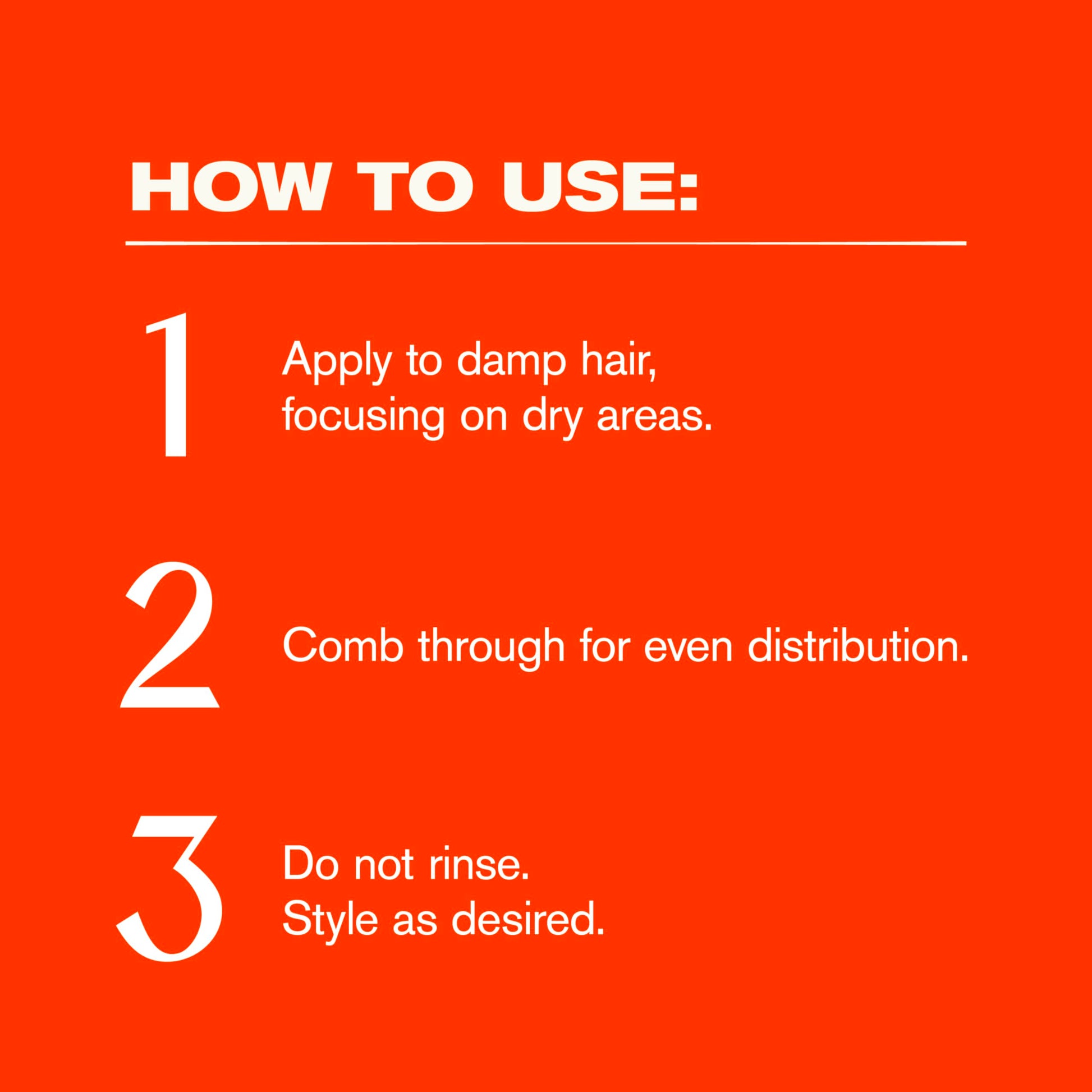 Orange Red Cantu Shea Butter for Natural Hair Leave in Conditioning Cream, 12 Oz