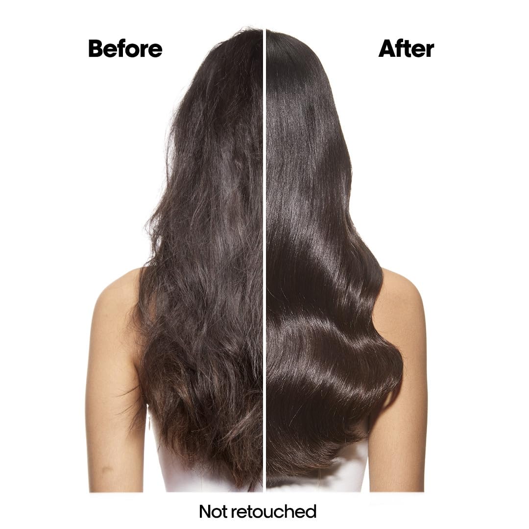 White Smoke L'Oréal Professionnel Paris Absolut Repair Molecular Hair Mask - Repairs Damage & Restores Strength For Extremely Dry Damaged Hair, Extra Detangling & Hydration, Peptides Bonder
