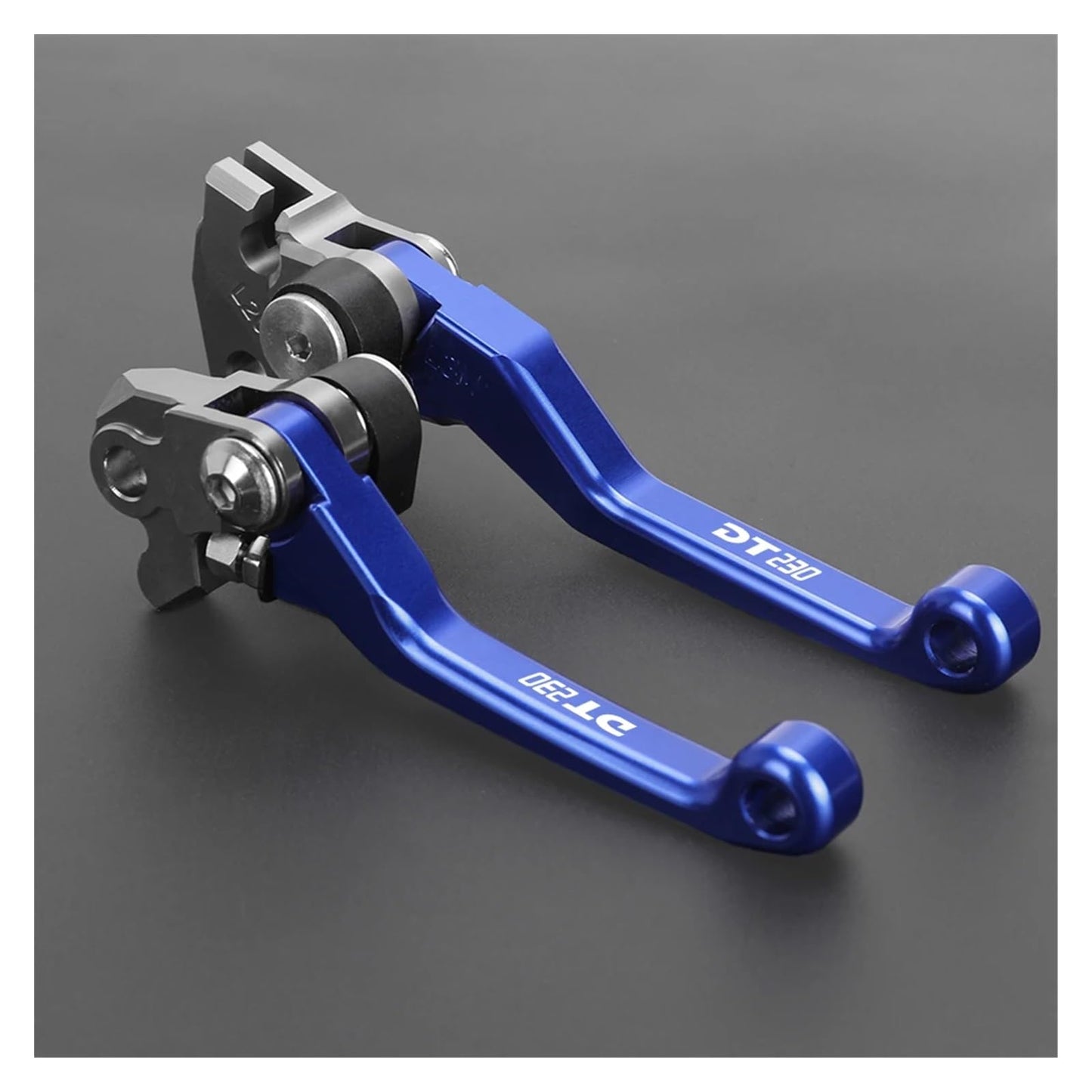 Dim Gray DDQMNC Motorcycle Brake Clutch Levers Motorcycle Pivot Clutch Brake Levers Bike Lever Handle Grips for DT230 Lanza DT 230 1997-2011 2010 2009 2008 2007