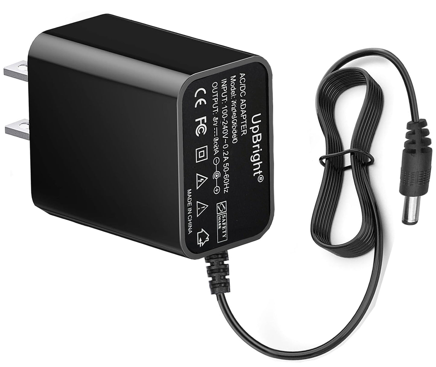 White Smoke UpBright 1.3V 1.5A AC/DC Adapter Compatible with Andis BTF BTF-2 BTF2 22725 23885 VersaTrim Li Cordless Trimmer Slimline 2 No 395885 25195 Clipper 22913 BTFL 1.3VDC 1500mA Power Supply Battery Charger