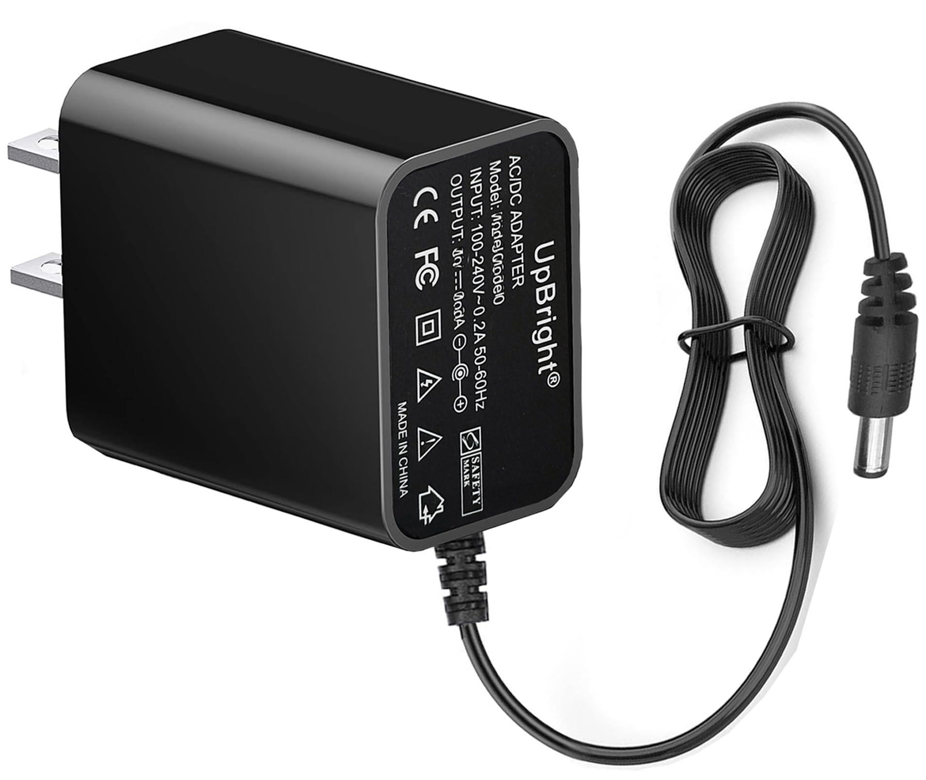 White Smoke UpBright 1.3V 1.5A AC/DC Adapter Compatible with Andis BTF BTF-2 BTF2 22725 23885 VersaTrim Li Cordless Trimmer Slimline 2 No 395885 25195 Clipper 22913 BTFL 1.3VDC 1500mA Power Supply Battery Charger