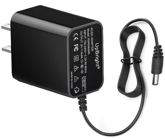 White Smoke UpBright 1.3V 1.5A AC/DC Adapter Compatible with Andis BTF BTF-2 BTF2 22725 23885 VersaTrim Li Cordless Trimmer Slimline 2 No 395885 25195 Clipper 22913 BTFL 1.3VDC 1500mA Power Supply Battery Charger